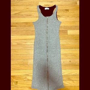 Heather grey dress
